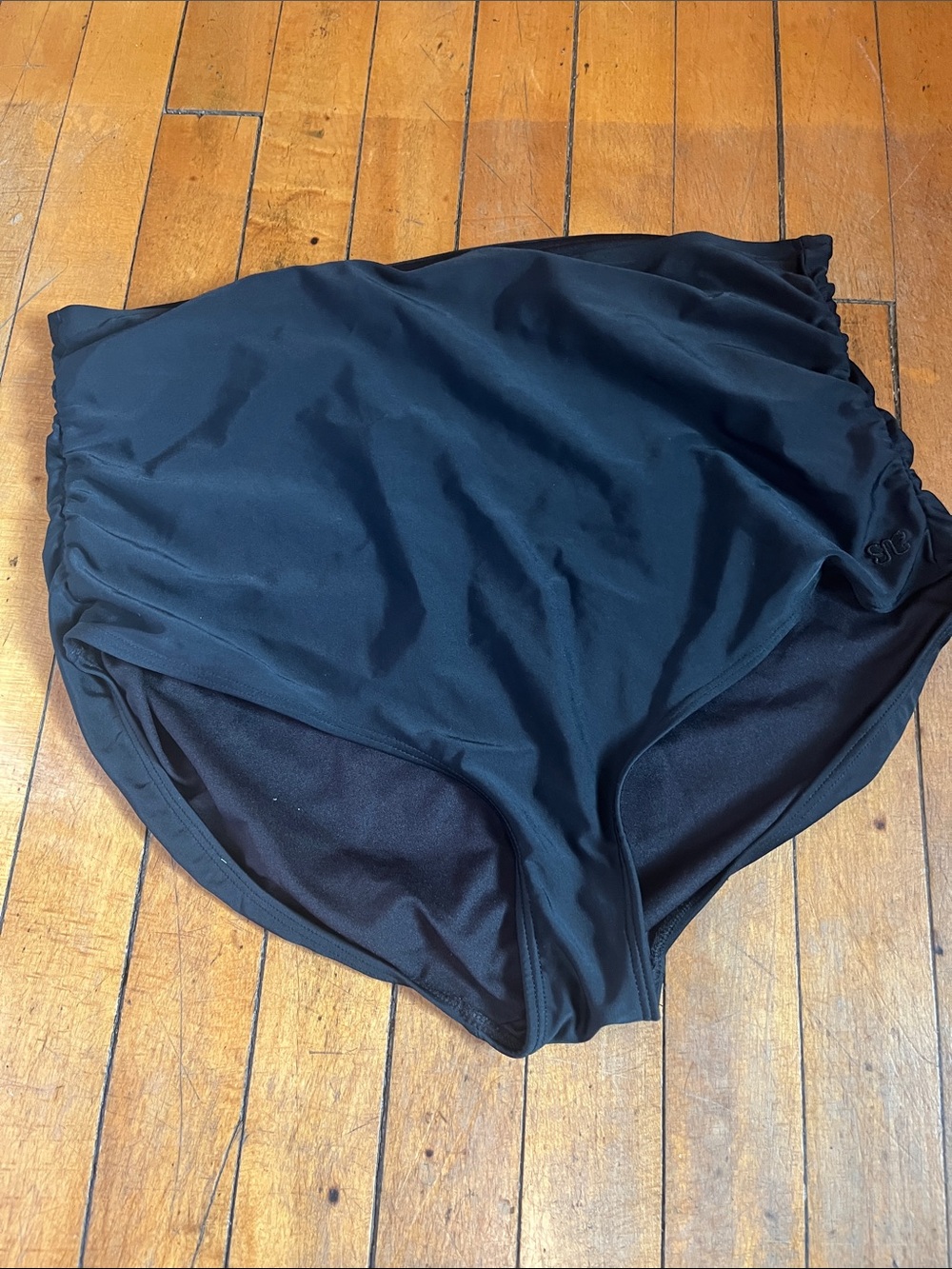 Albion High-Waist Black Swim Bottoms size XXL